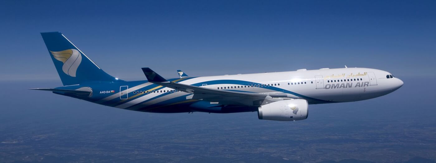 Oman Air vliegt naar Amsterdam